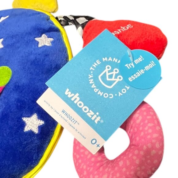Manhattan Toy  Whoozit  Baby Crinkle Toy 7 Arms Blue Stroller Activity‎ Toy - Picture 4 of 11